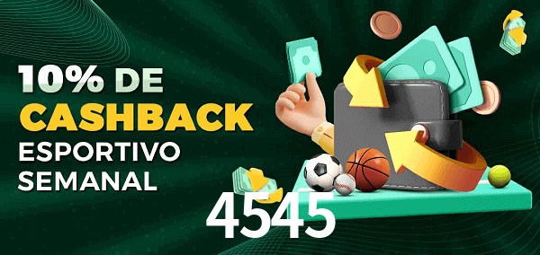 10% de bônus de cashback na 4545
